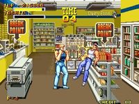 une photo d'Ã©cran de Burning Fight sur SNK Neo Geo